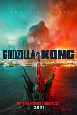 #ad New Art rePrint 2021 Promo Poster quot;Godzilla vs. King Kongquot; collectible Movie 612 $7.99