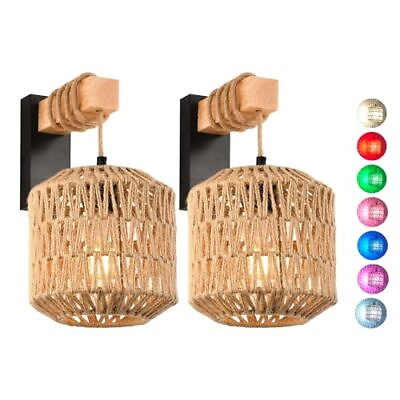 #ad Sconces Wall Decor Set Of 2 Battery OperatedRechargeable Right angle bracket $132.78