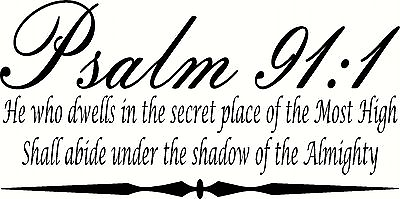 #ad Psalm 9:11 11quot;x22quot; Bible Verse Wall Decal by Scripture Wall Art Decor $19.99