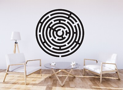 #ad #ad Abstract Maze Large Wall Decal Removable Sticker Living Room Décor AA079 $42.99