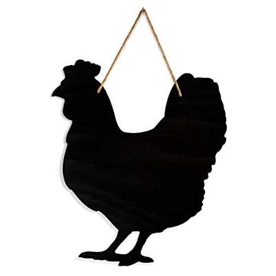 #ad Farmhouse Kitchen Decor Chicken Chalkboard – Rooster Kitchen Decor Hanging $28.99