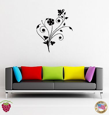 #ad Wall Sticker Flower Romantic Decor for Bedroom or Living Room z1314 $29.99