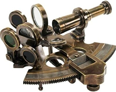 #ad Nautical Bronze Sextant Rustic Vintage Home Decor For Christmas gift of men#x27;s $38.25