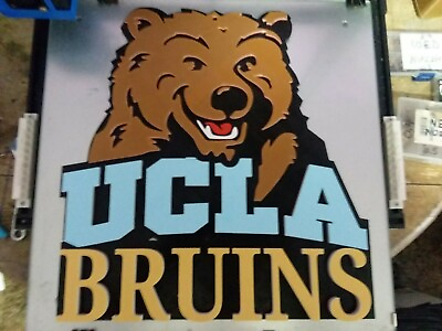 #ad NCAA UCLA Bruins Wall 3D Sign Décor Logo 3D Printed 15quot;x13quot; strong plastic $36.99