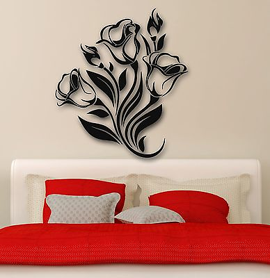 #ad Wall Stickers Vinyl Decal Flowers Home Decor for Living Room ig667 $29.99