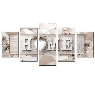 #ad Awlxphy Decor Home Sign Canvas Wall Art For Living Room Decoration Framed Print $49.49