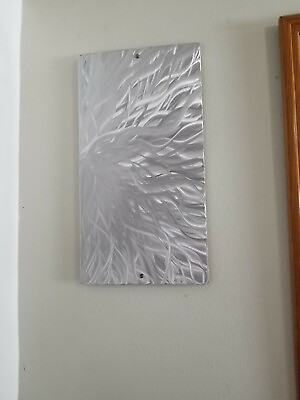 #ad Metal Wall art abstract modern contemporary home decor Wall art painting artwork $130.00