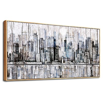#ad Wapluam Large Framed Wall Art For Living Room Canvas Wall Decor For Office Wa... $230.01