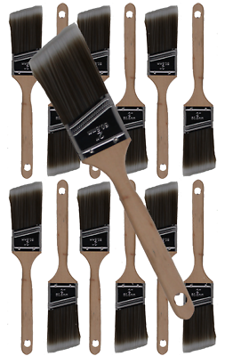 #ad 2quot; Angle House WallTrim Paint Brush Set Home Exterior or Interior Brushes $32.99