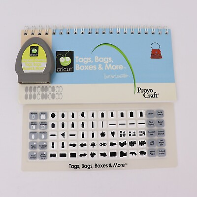 #ad Cricut Cartridge Tags Bags Boxes and More $12.59