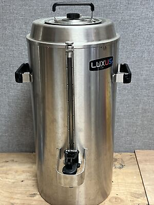 #ad Fetco TPD 30 D012 Luxus Stainless Steel 3 Gallon Thermoproved Dispenser USED $265.00