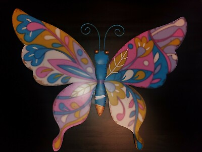 #ad Ganz 3D Colorful Butterfly Wall Decor $18.99