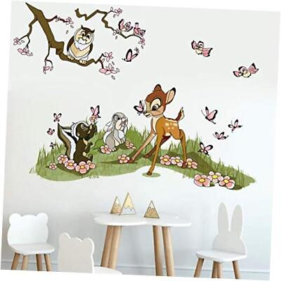 #ad Jungle Animals Wall Decals Forest Woodland Wall Stickers for Baby Nursery $26.99