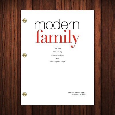 #ad #ad Modern Family TV Show Script Pilot Episode Full Script $24.99