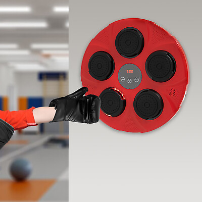 #ad Boxing Training Target Wall Mount Music Smart Boxing Fight Equipment Bluetooth $110.00