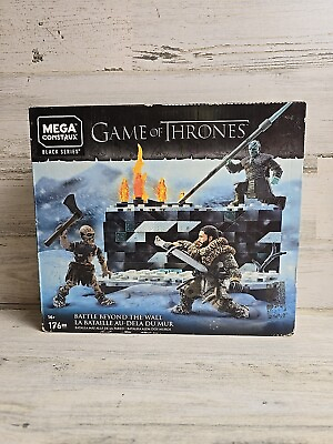 #ad Mega Construx block set Game Of Thrones Battle Beyond The Wall Building Set $17.99