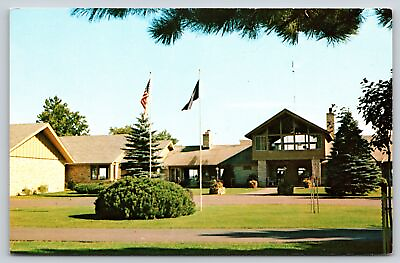 #ad Boulder Junction WI Dairymen#x27;s Country Club Home Lake Lodge Vintage Postcard $3.70