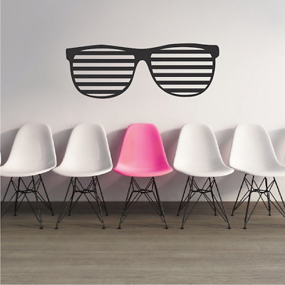 #ad Hip Shapdes Wall Decal Sunglasses Wallpaper Mural Beach Removable Design b07 $16.95