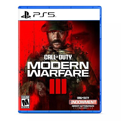 #ad Call of Duty Modern Warfare III 3 For Sony PlayStation 5 PS5 Brand New Sealed $29.87