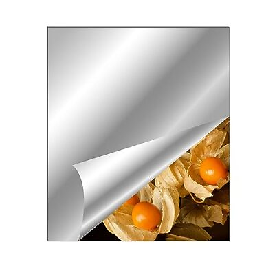 #ad Acrylic Mirror Sheet Self Adhesive Mirror Tiles Wall Stickers Mirror $7.46