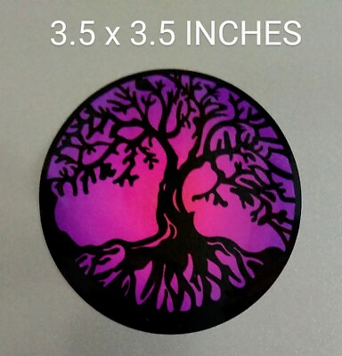 #ad 3.5quot; Tree Of Life Decal 3 Colors To Choose From Hippie Spiritual Nature Earth $3.00