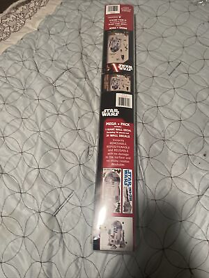 #ad Star Wars Mega Pack Wall Decals New 1 Giant Wall Decal Plus 31 Small Decals $28.00