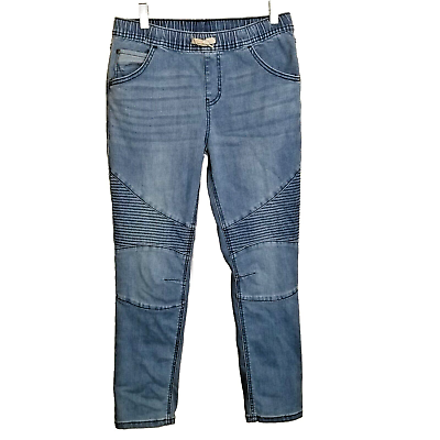 #ad Target Art Class Boys 14 Super Skinny Pull On Stretch Waist Denim Blue Jeans $9.99