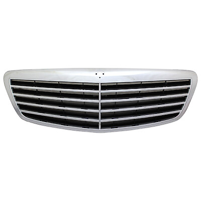 #ad MB1200136 NEW Black Grille with Chrome Molding Fits 2007 2009 Mercedes S550 $104.00