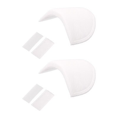 #ad 1 Pairs Shoulder PadsCostume Shoulder Pads Removable for Women ClothingWhite $6.49