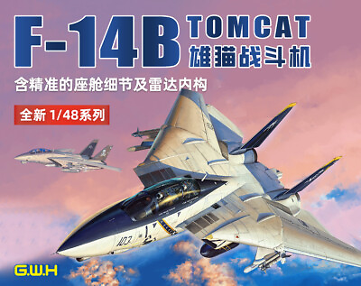 #ad #ad Great Wall Hobby L4828 1 48 SCALE F 14B TOMCAT FIGHTER MODEK KIT $109.98
