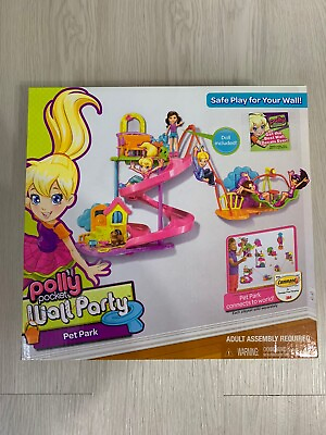 #ad Polly Pocket Wall Party Pet Park Lila Doll amp; Puppy 2012 NEW IN BOX $35.00