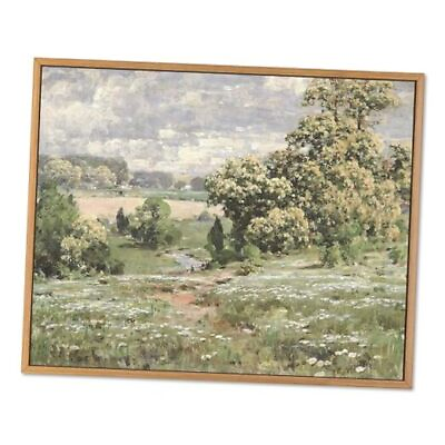 #ad #ad Framed Canvas Wall Art Room Decor Spring Landscape Painting Canvas 8quot;x10quot; Tree $35.26