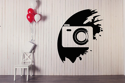 #ad Wall Vinyl Sticker Decal Room Photostudio Decor Interior Camera VY409 $27.99
