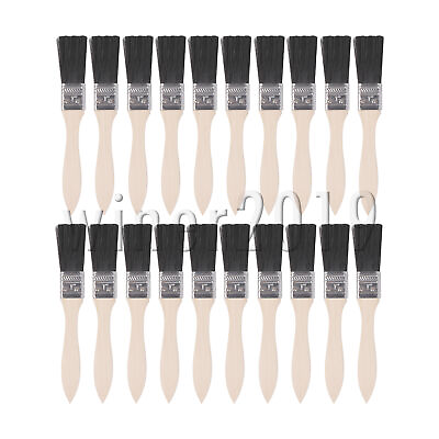 #ad Wooden Handle Paint Brushes for Artist Wall Painting Tools 2 Inch W Pack of 20 $24.16