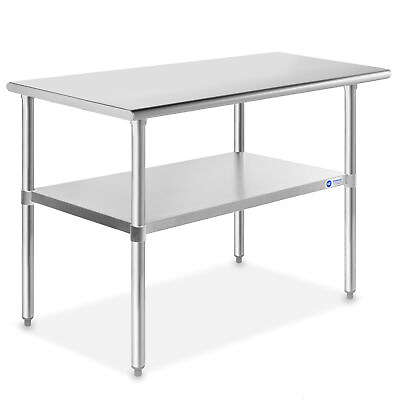 #ad Stainless Steel 48quot; x 24quot; NSF Commercial Kitchen Work Food Prep Table $161.99