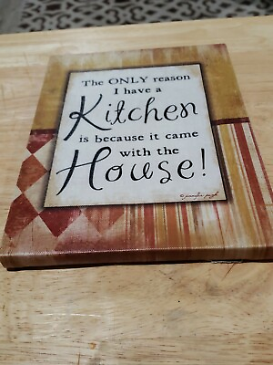 #ad Wall plaque $1.75