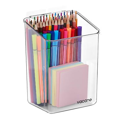 #ad Plastic Over Cabinet Door Organizer Adhesive Mount Storage Organizer Contain... $22.58