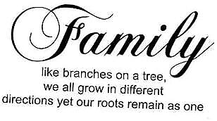 #ad Family Like Branches on a Tree Wall Sticker Removable Home Decor Family Tree $14.84