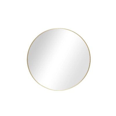 #ad Wall Mirror Round 28IN Diameter Gold Finish $36.94