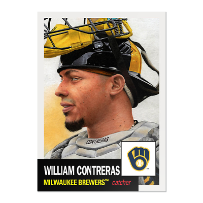 #ad 2024 Topps Living Set 693 William Contreras Free Shipping Always $6.93