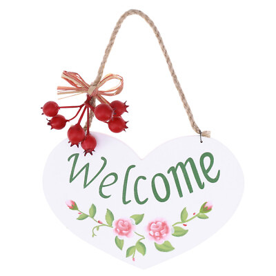 #ad Creative Hanging House Decorations for Home Welcome Sign Ornament $9.38