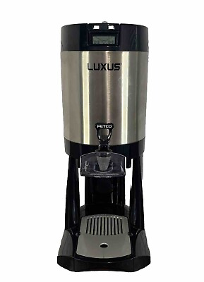 #ad Fetco Luxus L3D 15 D049 Stainless Steel Thermal Coffee Dispenser 6L 1.5G $150.00