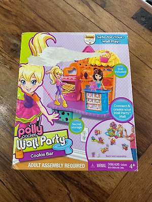 #ad Polly Pocket Wall Party Juice Bar 2012 NEW IN BOX Crissy Doll $25.00