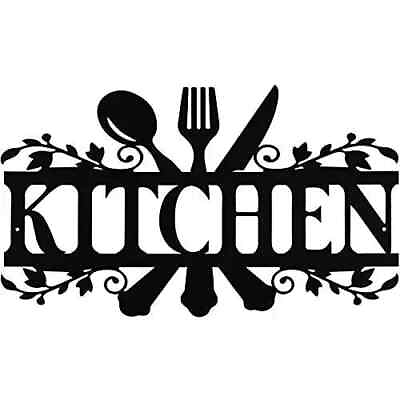 #ad Kitchen Metal Sign Kitchen Signs Wall Decor Rustic Metal Kitchen Decor Sign $14.99