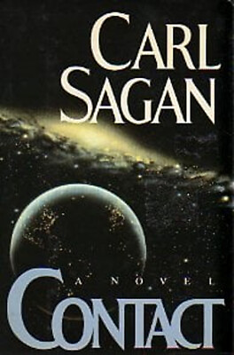 #ad Contact Hardcover Carl Sagan $8.25