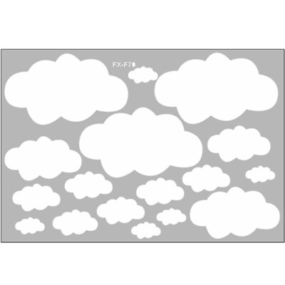 #ad Wall Cartoon Sticker Removable Stickers for Living Room Cloud Home Decor $11.75