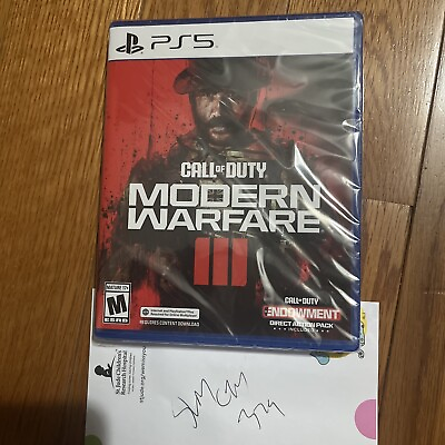 #ad New Sealed Call of Duty: Modern Warfare III Playstation 5 PS5 In Hand Ships Now $33.95