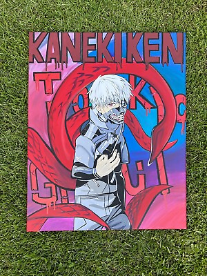 #ad Canvas Anime Painting $250.00