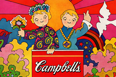 #ad 363177 Food Campbells Tomato Soup Kitchen Art Decor Wall Print Poster $24.95