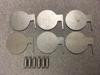 #ad AR500 Steel Target Dueling Tree DIY Kit 6pc 6quot; x 3 8quot; Paddles with Tubes USA $116.00